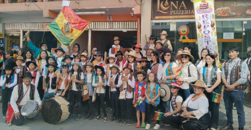 Revalorización cultural andina en los desfiles escolares
